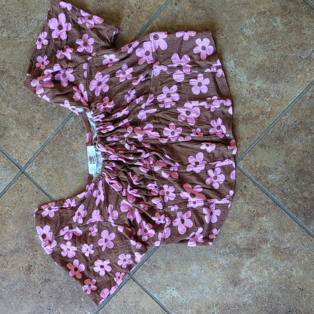 Juniors Madden Girl XXL crop stretchy top
